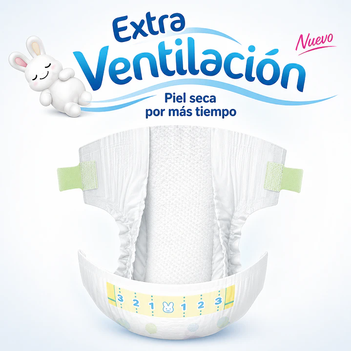 Pañales Merries Con Cierre  Recien Nacido 0-5 Kilos X 76 Pack x2 6