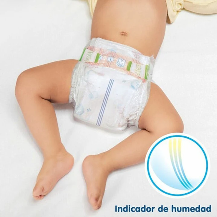 Pañales Merries Con Cierre Talla L  9-14 Kg X48 Unidades Pack x2  6