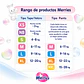 Pañales Merries Con Cierre Talla L  9-14 Kg X48 Unidades Caja x4 - Miniatura 3