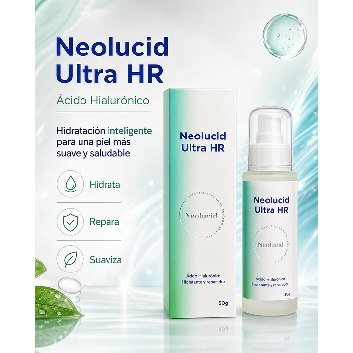 Neolucid Ultra Hr Crema Facial Acido Hialurónico 50gr 9
