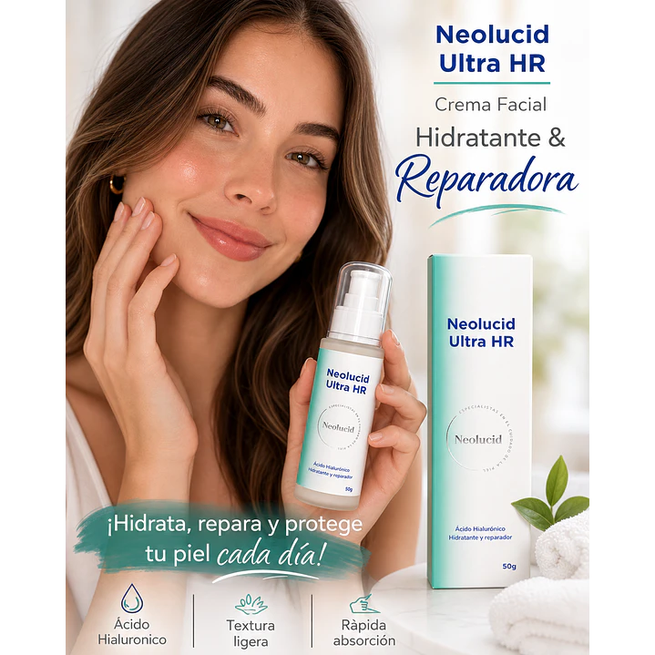 Neolucid Ultra Hr Crema Facial Acido Hialurónico 50gr 4