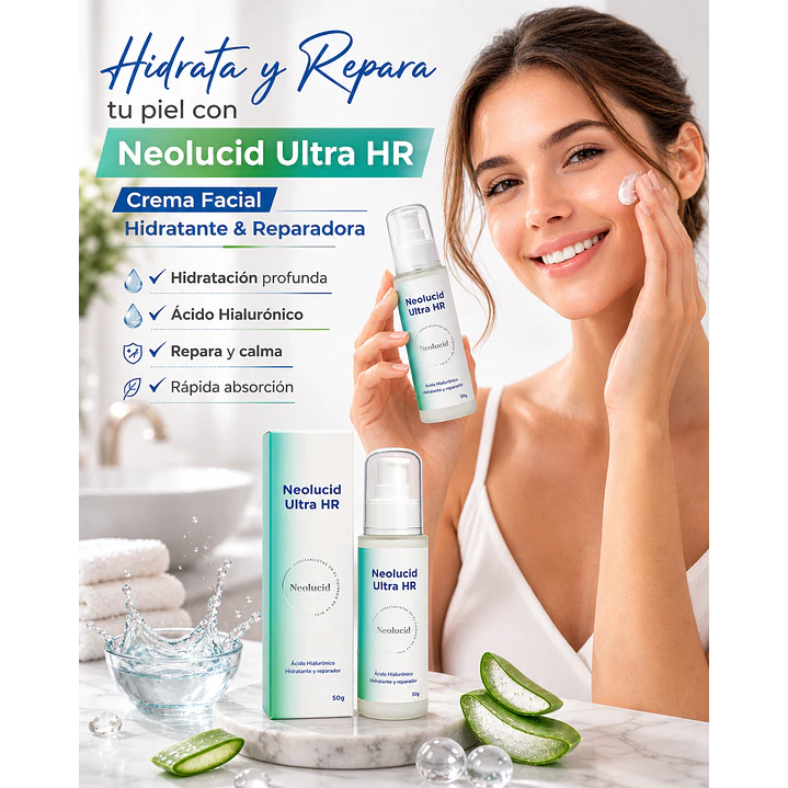 Neolucid Ultra Hr Crema Facial Acido Hialurónico 50gr 7