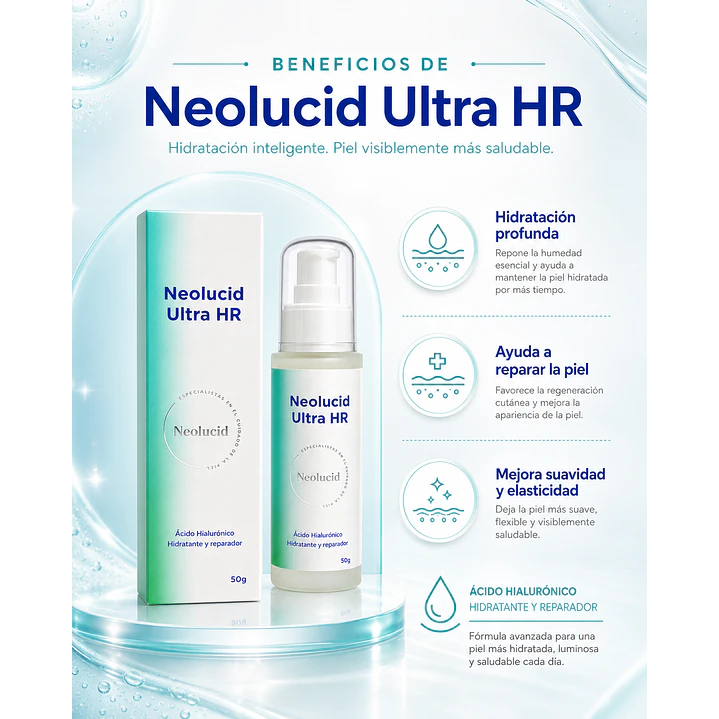 Neolucid Ultra Hr Crema Facial Acido Hialurónico 50gr 5