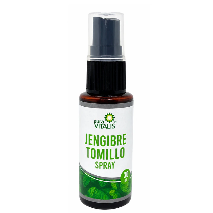 Jengibre Y Tomillo Spray Alivia Tos Y Resfrio 30ml 1