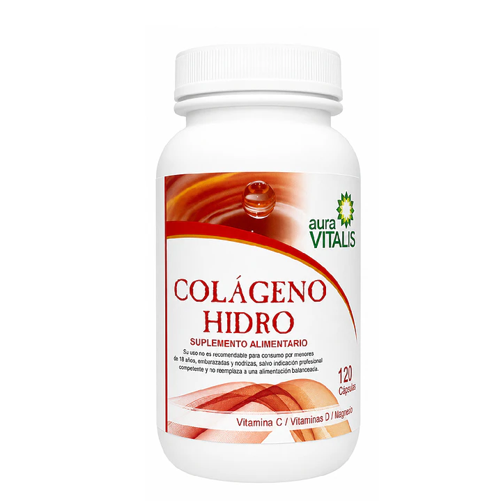 Colageno Hidro Vitamina C D Magnesio X120 Caps 1