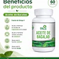 Aceite De Bacalao Aura Vitalis Sabor Natural  X60 Capsulas  - Miniatura 2