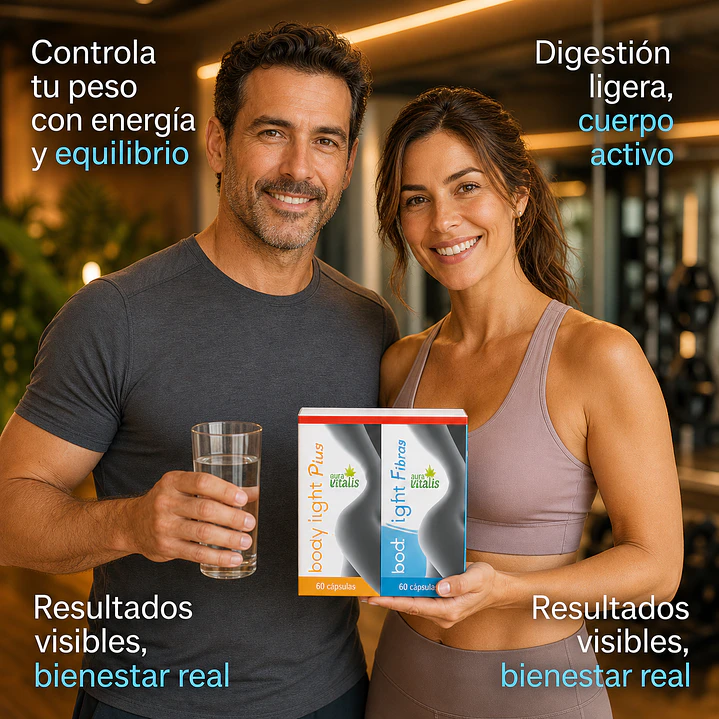 Pack Body Plus Fibras 60 Caps. Aura Vitalis. Agro Servicio. 6