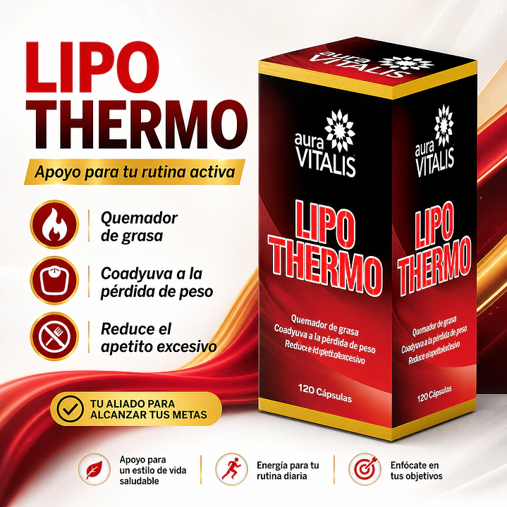 Lipo Thermo Carnitina Te Y Cafe Verde Cromo Tau A.v 120 Caps 4