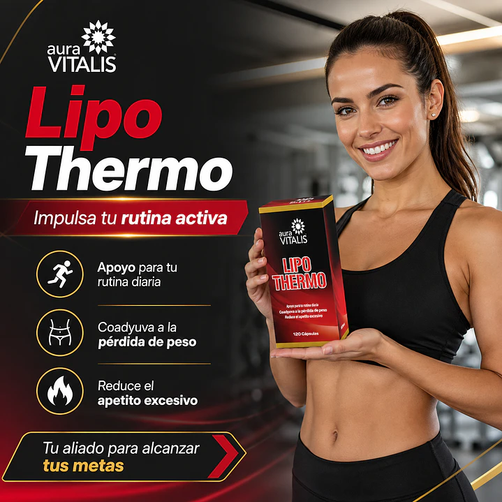 Lipo Thermo Carnitina Te Y Cafe Verde Cromo Tau A.v 120 Caps 6