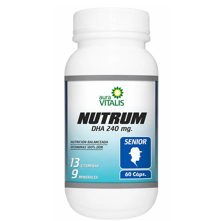 Multivitamínico Nutrum Senior Aura Vitalis 60 Caps 2
