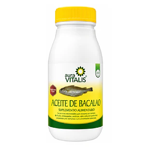Jarabe Aceite Higado Bacalao Adultos Omega 3 Vit A Y D 200g