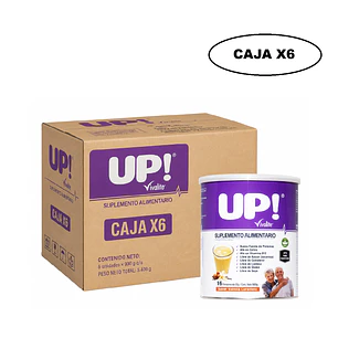 Vivalite Up - 900 Gramos Sabor Vainilla/caramelo Caja x6