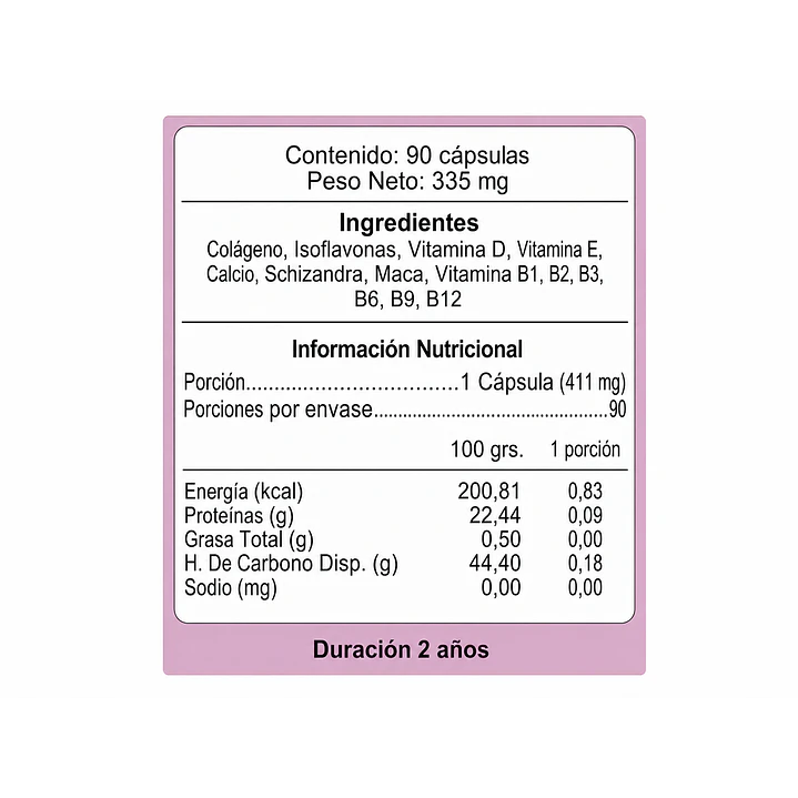 Woman Plus + 35 Colageno Vitaminas  Aura Vitalis X90 Caps 5