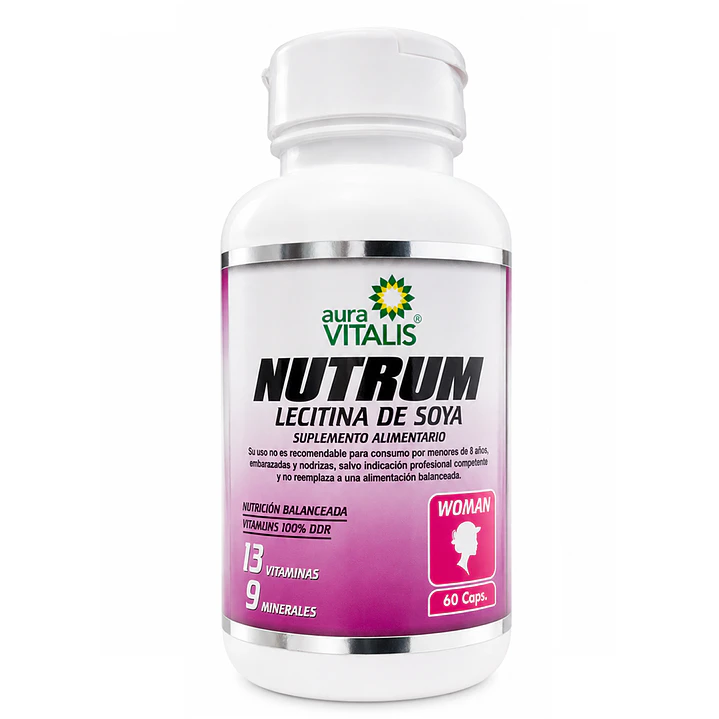 Multivitaminico Nutrum Woman Aura Vitalis X 60 Capsulas 1