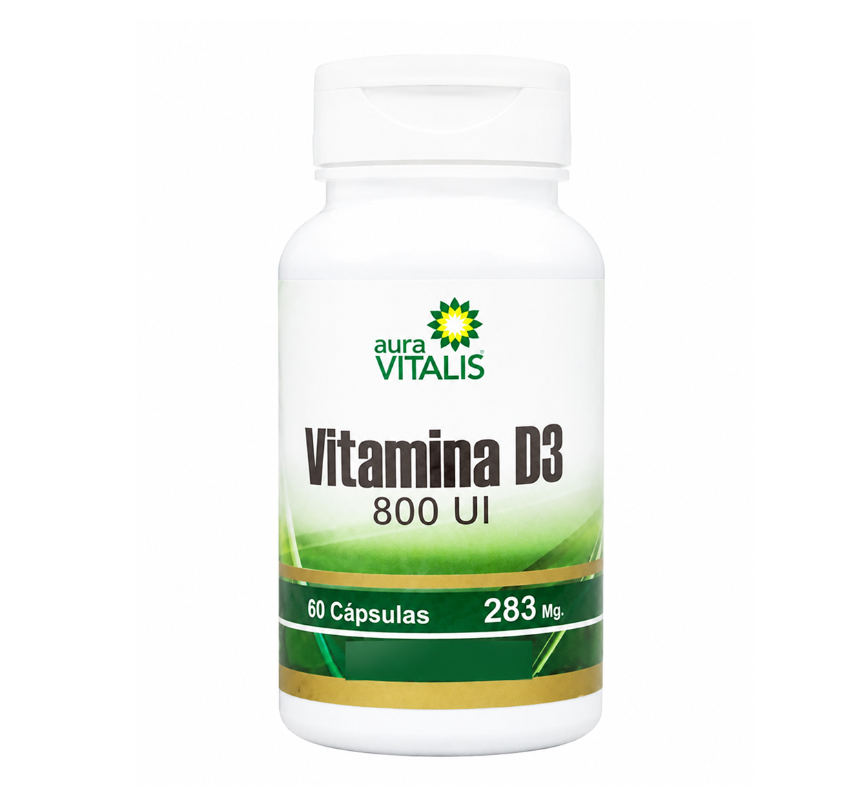 Vitamina D 800 UI 60 Capsulas SPRINGLIFE