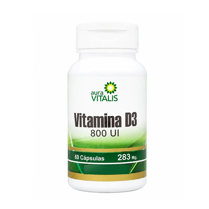 Vitamina D3 800 Fortalece Sistema Inmune X60 Capsulas 1
