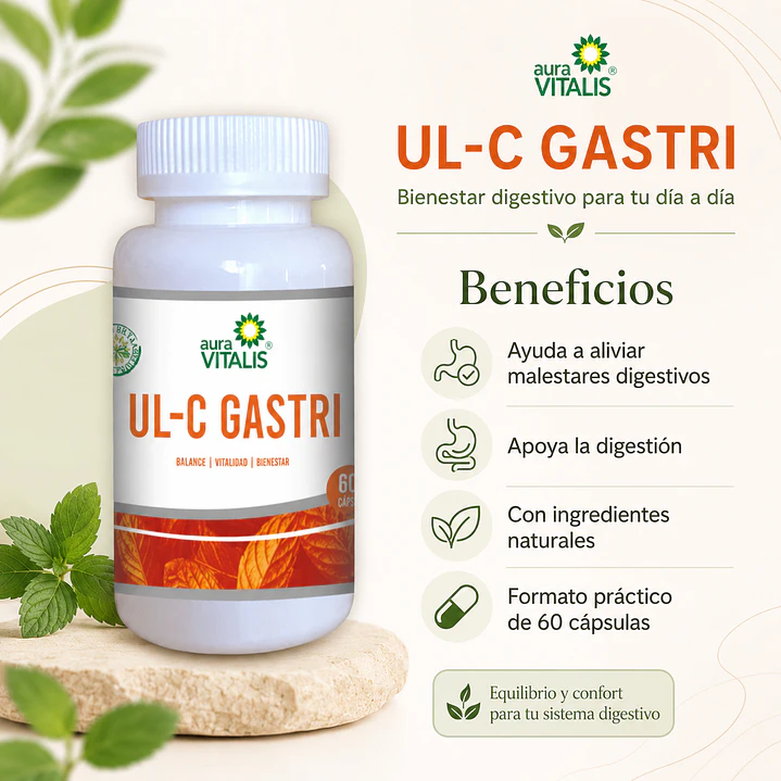 Ul - C Gastri Alivia Malestares Digestivos X60 Caps 2