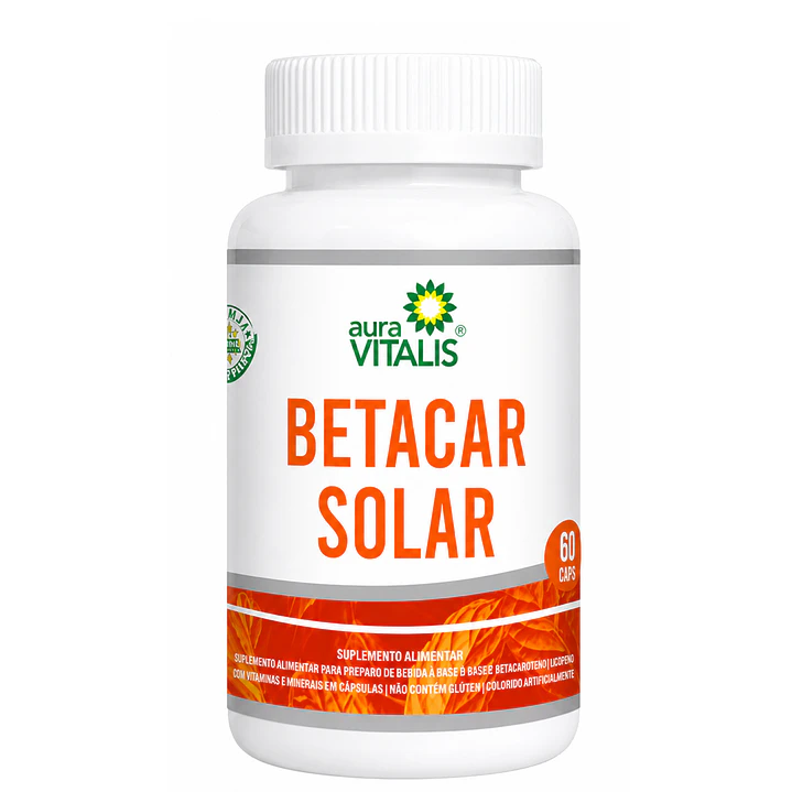 Betacar Solar Aceite Betacaroteno + Vit E 60 Capsulas 1