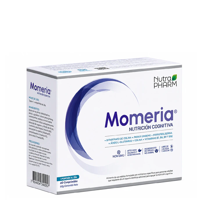 Momeria 60 Comprimidos Suplemento Alimenticio 1