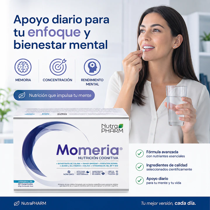 Momeria 60 Comprimidos Suplemento Alimenticio 4