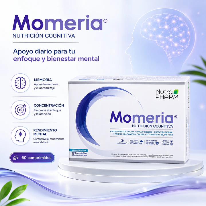 Momeria 60 Comprimidos Suplemento Alimenticio 5