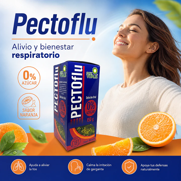 Pectoflu Jarabe Tos Asma Bronquitis 150g 3