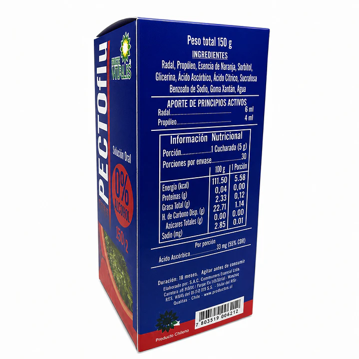 Pectoflu Jarabe Tos Asma Bronquitis 150g 2