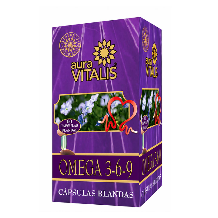 Omega Aura Vitalis 3-6-9 / 60 Capsulas  1