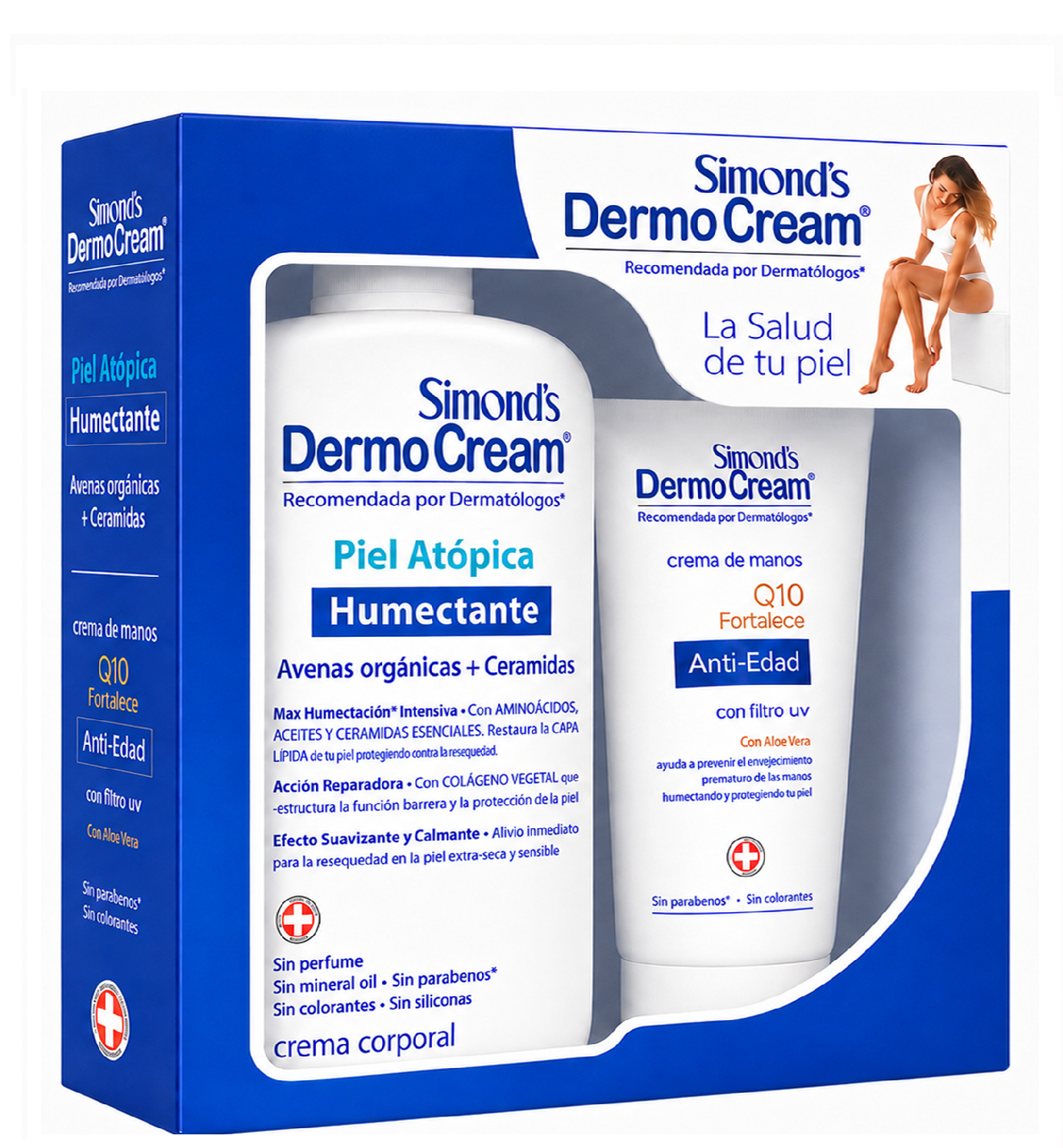 Estuche DermoCream Piel Atópica + Manos Q10