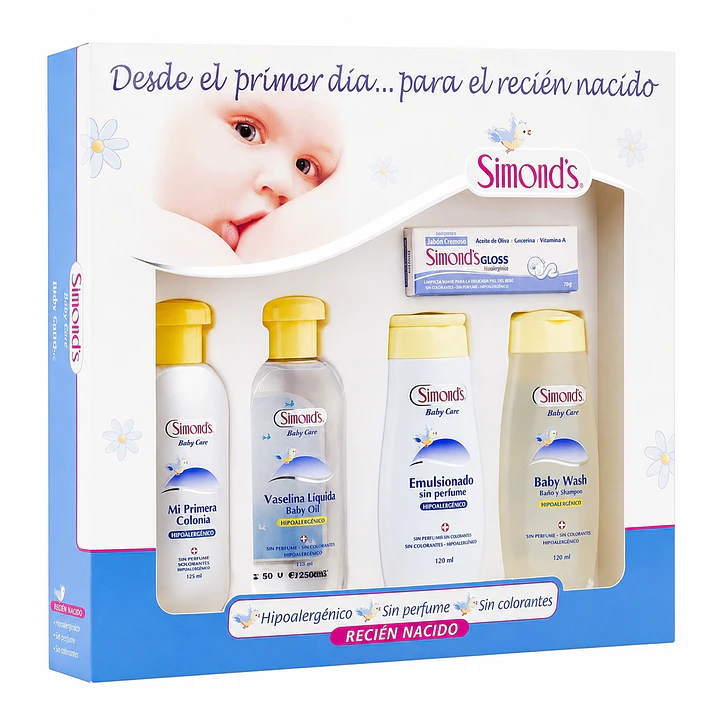 Set De Cuidado Para Bebés Simond's Recién Nacido Varios - X 5 1