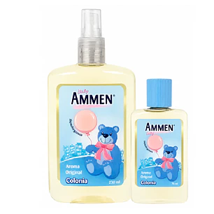 Pack Colonia Ammens 210ml + 75ml Hipoalergénicas Bebé