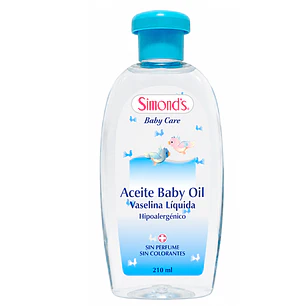 Aceite Corporal Baby Oil Vaselina Simonds 210ml