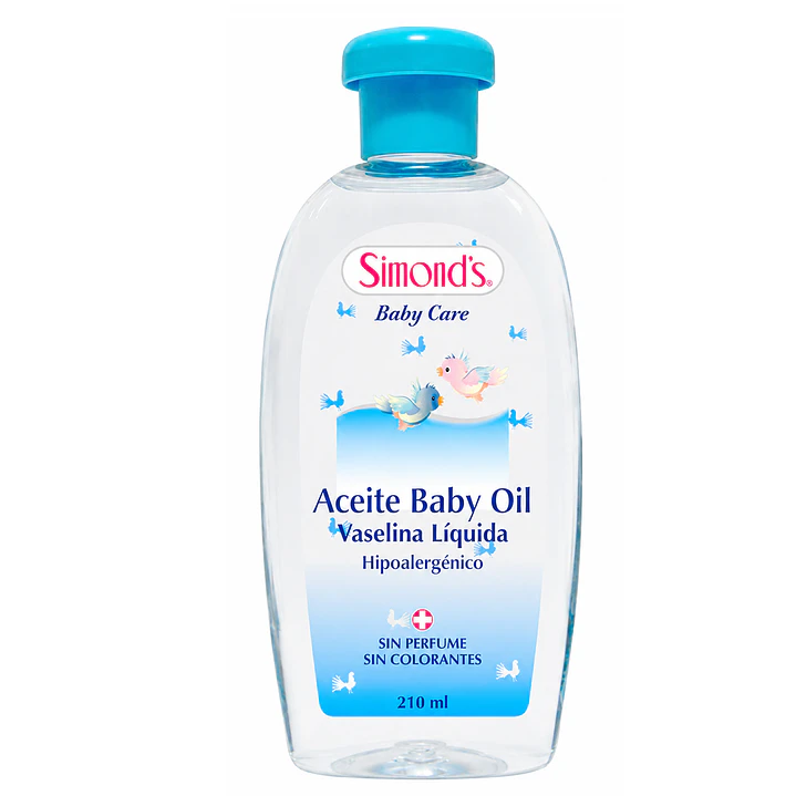 Aceite Corporal Baby Oil Vaselina Simonds 210ml 1