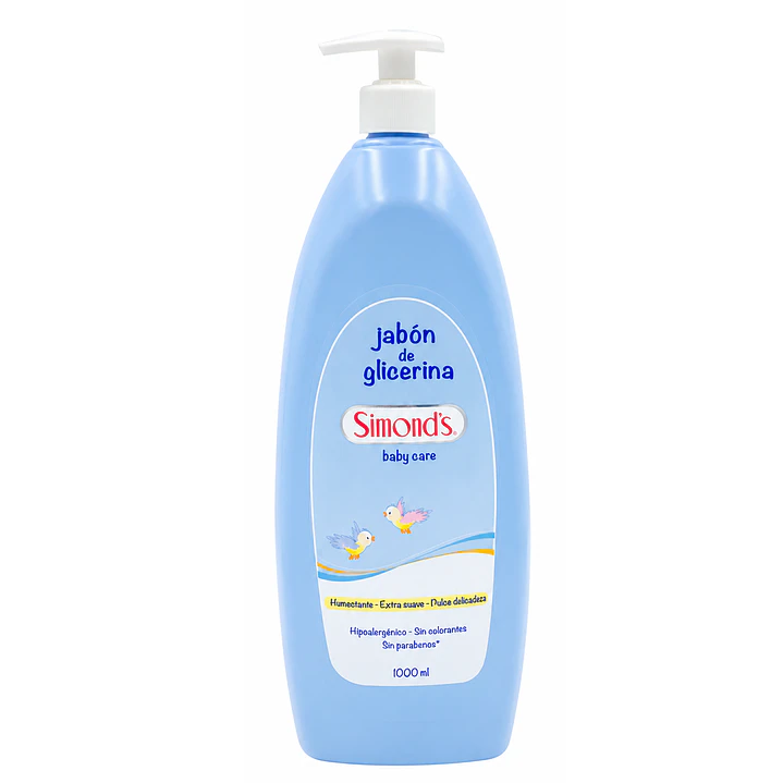 Jabón Líquido De Glicerina Simond's Para Bebé 1 L 1