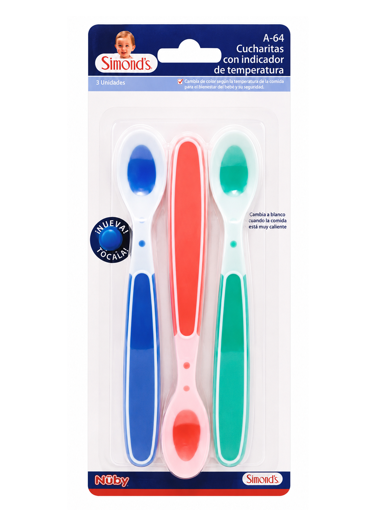 Simonds Cucharas Punta Suave Pack X 3