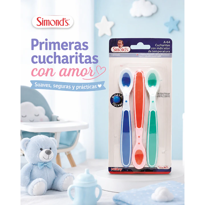Simonds Cucharas Punta Suave Pack X 3 2