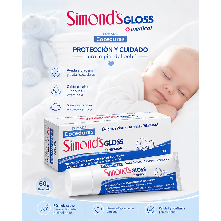 Pomada Simondsgloss 60g 3
