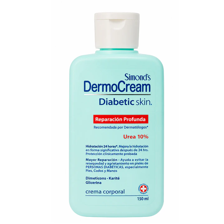 Crema Corporal Dermocream Diabetic Skin Simonds 150ml 1
