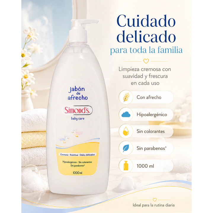Simond´s Jabon De Afrecho 1000ml 4
