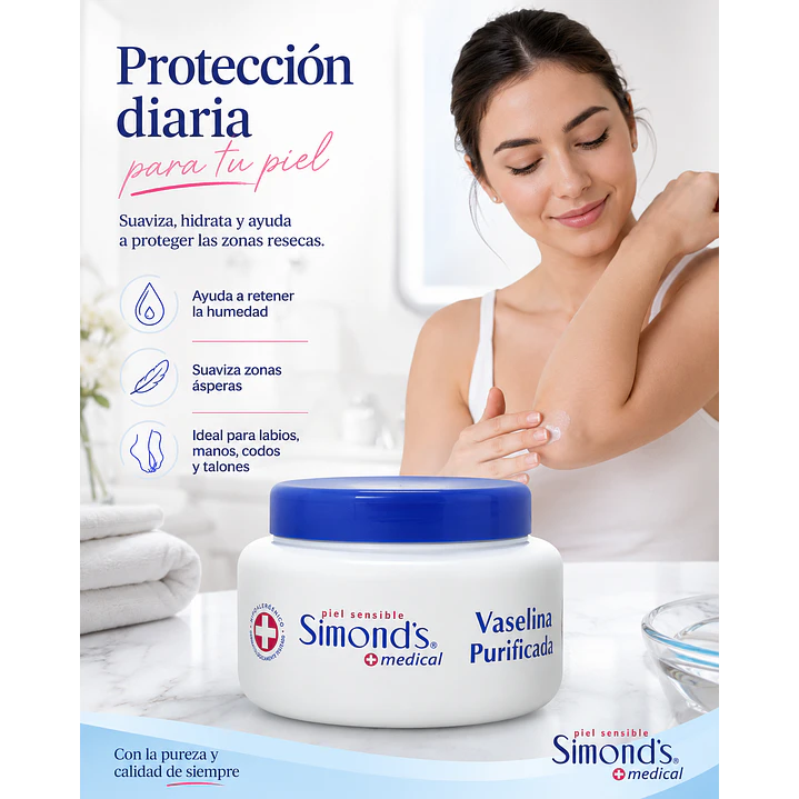 Vaselina Purificada Simonds 110ml 4