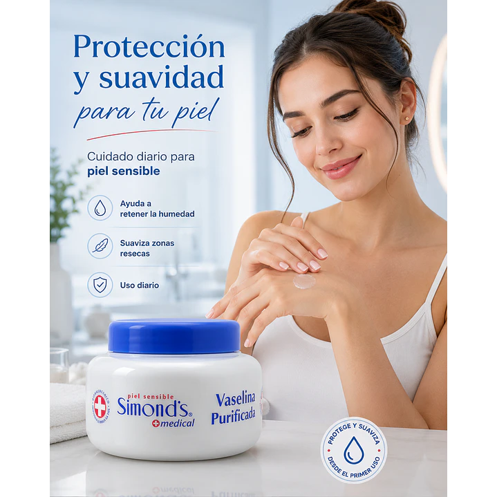 Vaselina Purificada Simonds 110ml 3