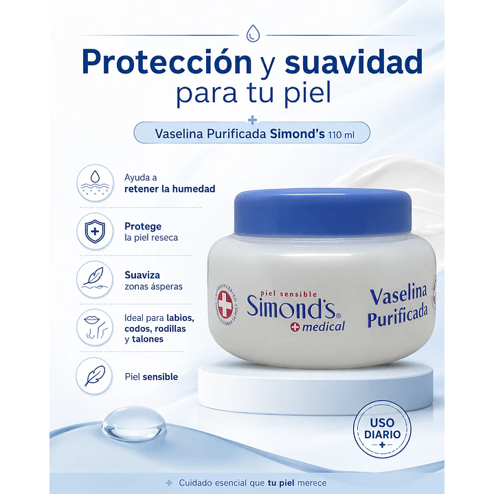 Vaselina Purificada Simonds 110ml 5