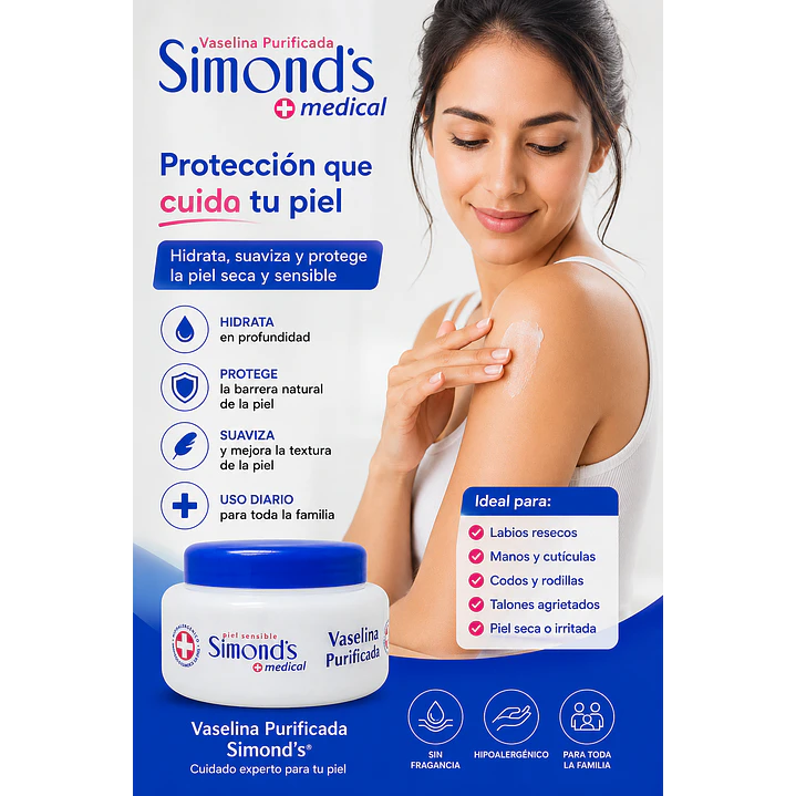 Vaselina Purificada Simonds 110ml 6