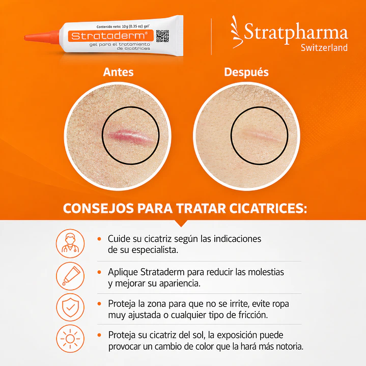Strataderm Gel Tratamiento Profesional De Cicatrices 5g 5