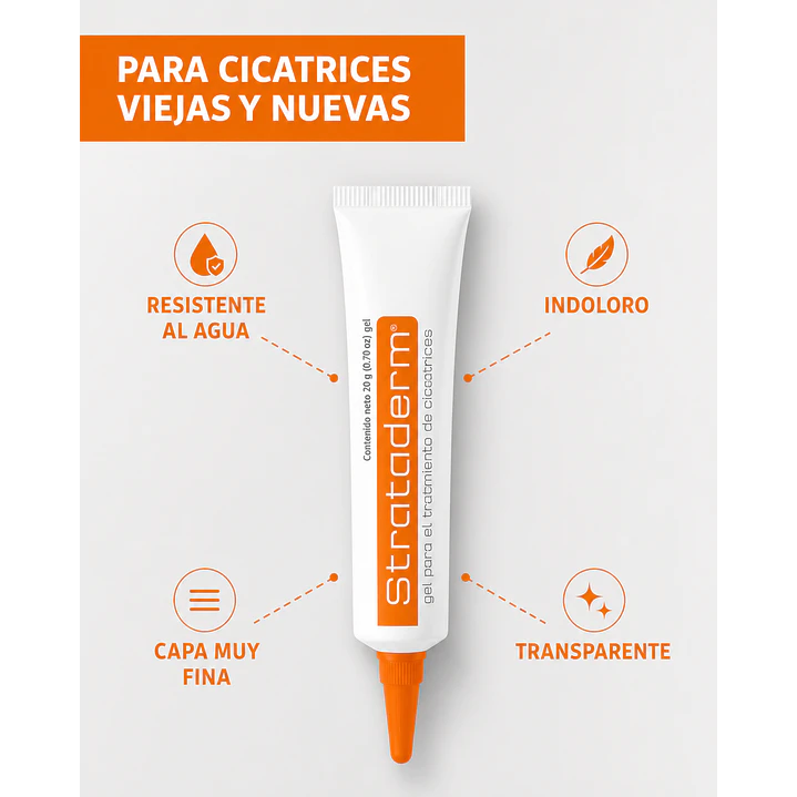 Strataderm Gel Tratamiento Profesional De Cicatrices 5g 2
