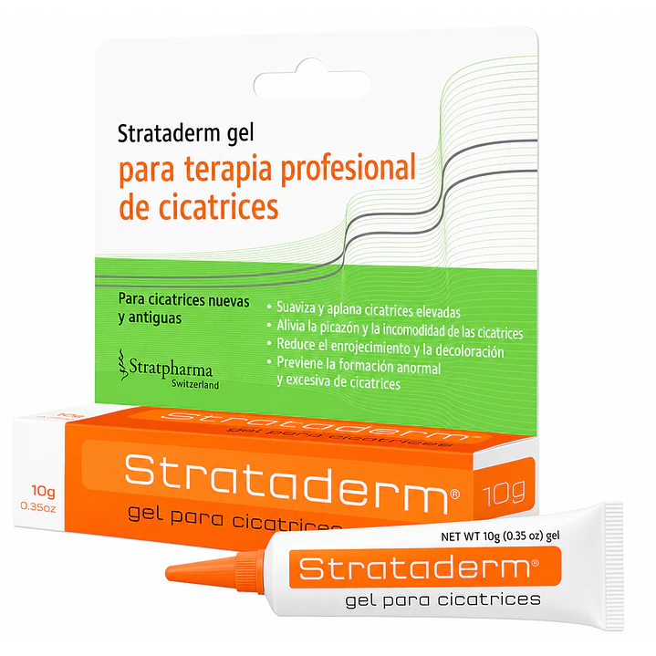 Strataderm Gel Tratamiento Profesional De Cicatrices 10g 1