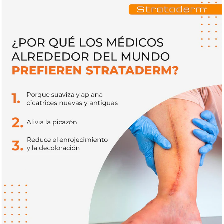 Set Stratamed 5g + Strataderm 5g Gel Tratamiento Profesional De Cicatrices 10