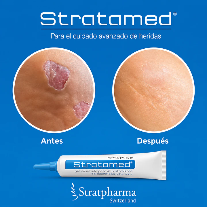 Set Stratamed 10g + Strataderm 10 g Gel Tratamiento Profesional De Cicatrices 7