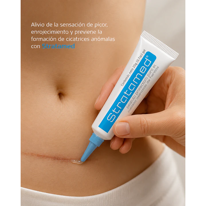 Set Stratamed 10g + Strataderm 10 g Gel Tratamiento Profesional De Cicatrices 8