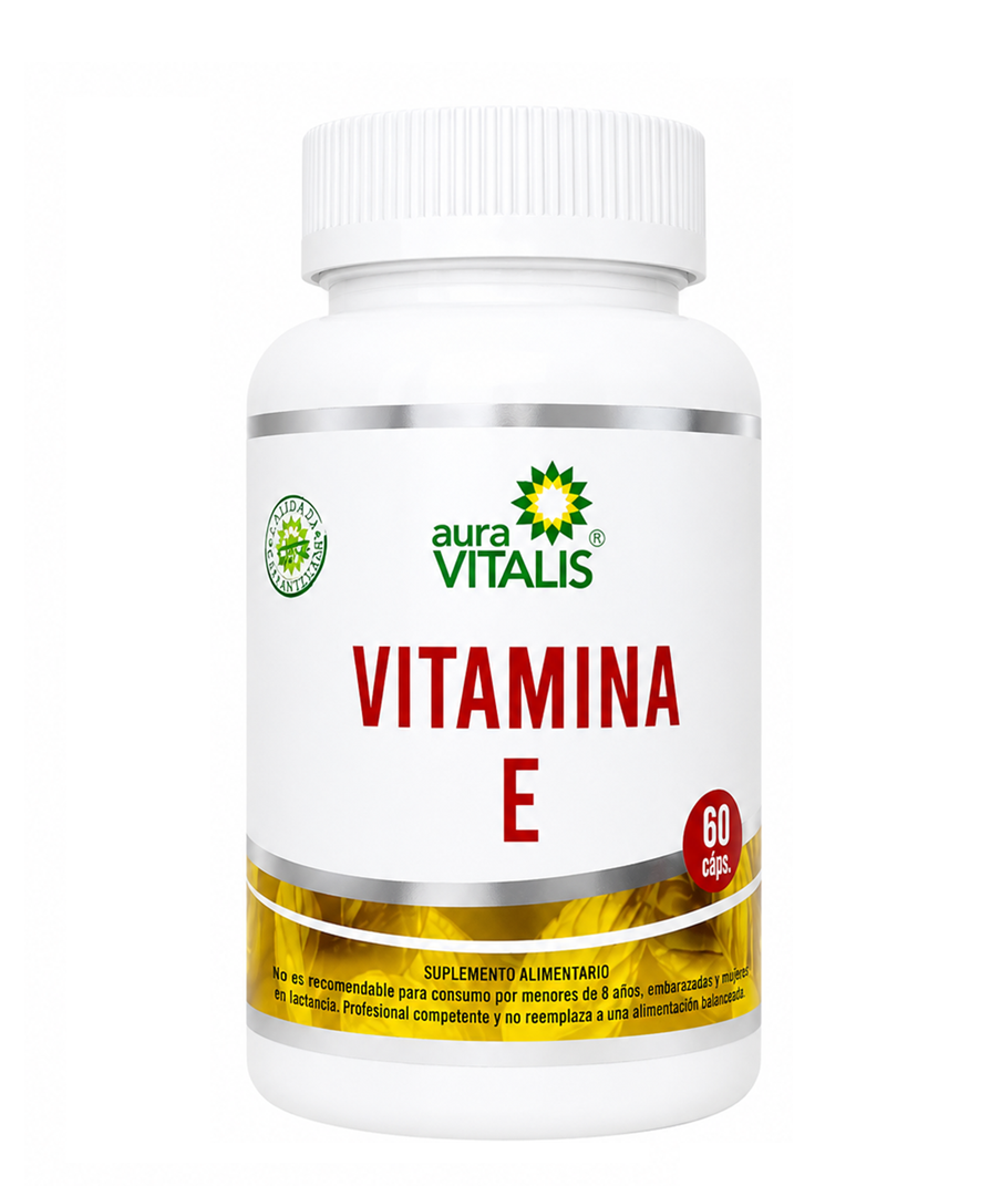 Vitamina E 60 Capsulas Sabor Natural A.v